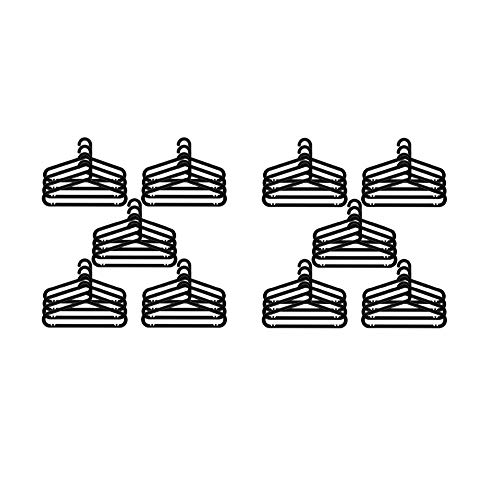 IKEA Sturdy Home Indoor Hanger Indoor/Outdoor Black- 40 Pack