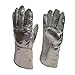 KiBcsLic Welding Gloves Set, Aluminum Foil Mitts for Cooking and Soldering Tasks