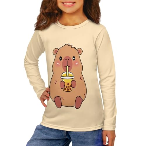 Ystardream Cute GraphicTees for Girls Long Sleeve Shirts for Casual School Everyday Loung Wear3