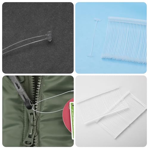 APOMOONS 5000PCS Länge 50mm Etikettierpistole Heftfäden Sicherheitsfäden für Etiketten, Tags for Tagging Weiße Fäden Fadenpistole Etikettierpistole,Kleidung Heftfäden für Etikettierpistole