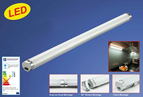 Preisvergleich Produktbild IBV LED Eckleuchte aluminium 10W / 780lm / 4000K Länge 565mm