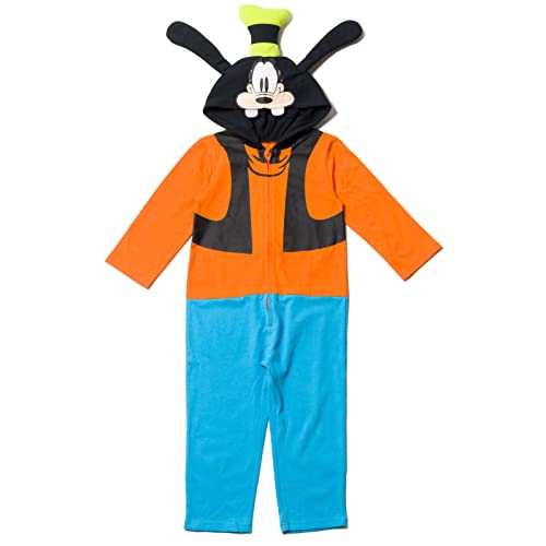 Disney Mickey Mouse Goofy Infant Baby Boys Zip Up Coverall 12-18 Months