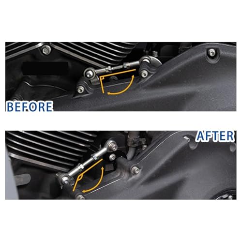 Point mort difficile sur moto ? Solution tringlerie levier de vitesses Harley - 8