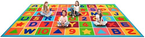 Amazon.com: ABCarpet Classroom Rug Carpet Learning Educational ...