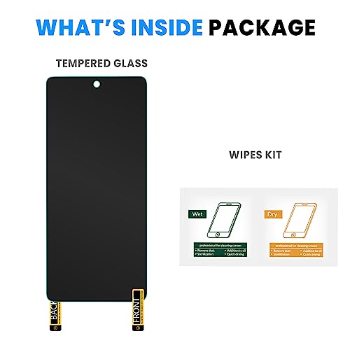 Image of ArmourPro Screen Protector for Motoroal Edge 40 Neo, Edge 40, Premium Ultra Thin TPU Front Membrane Guard, Bubble-Free, Edge to Edge Coverage, Fingerprint Friendly | Crystal Clear, 1 Pack