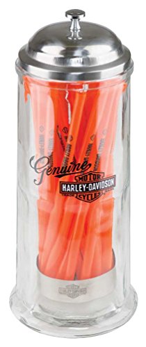 Harley-Davidson Nostalgic Bar & Shield Vintage Straw Dispenser HDL-18569