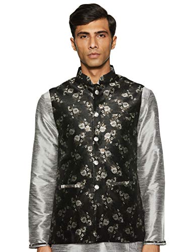 Image of Sanwara Men's Achkan Kurta Pyjama with Waist Coat S0319 031