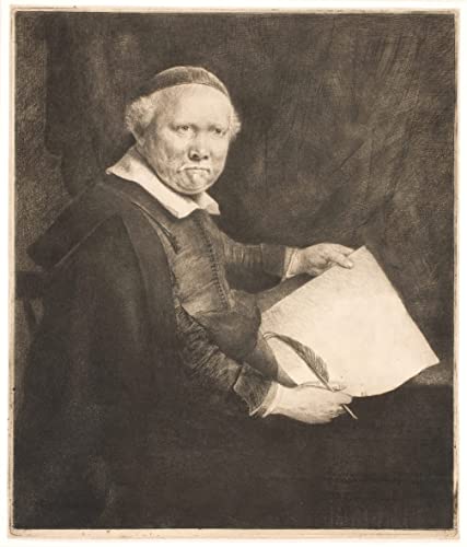 Poster Rembrandt Lieven Willemsz van coppenol Toile Déco Murale Vintage 50x70cm