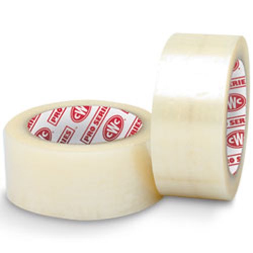 CWC Carton Sealing Tape - 2.6 mil, 2" x 110 yds, Clear (Pack of 36 rolls)