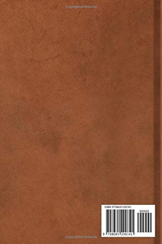 Witch Journal: Wicca Gift, Lined Notebook 200 Pages 6 x 9 (Brown Leather No.2) - Image 2