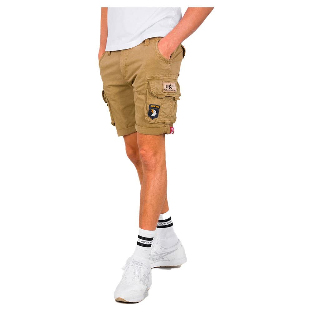 ALPHA INDUSTRIESMen's Crew Short Patch Cargo