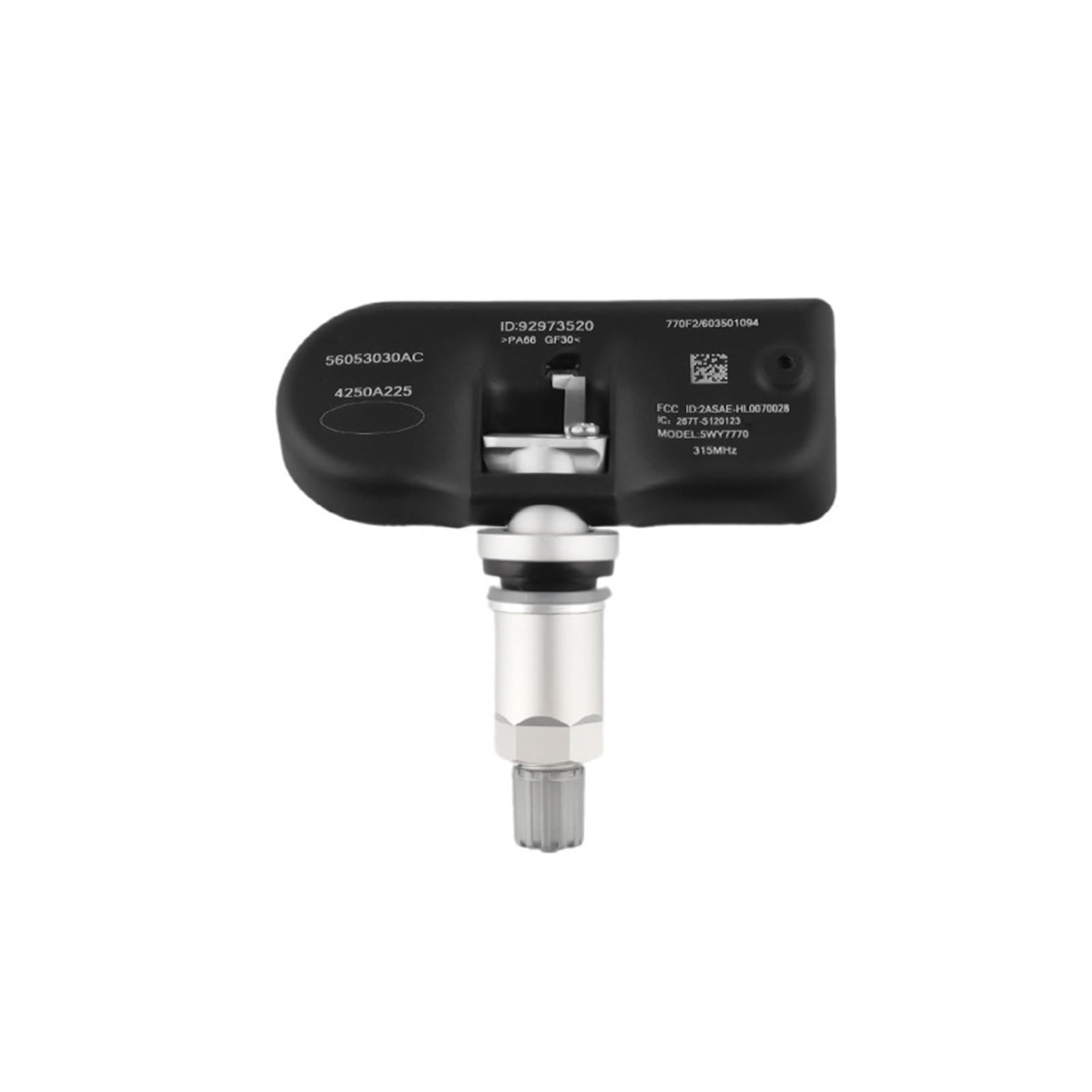 Capteur 56053030AC de pression de pneu TPMS 315 MHz pour roue de voiture