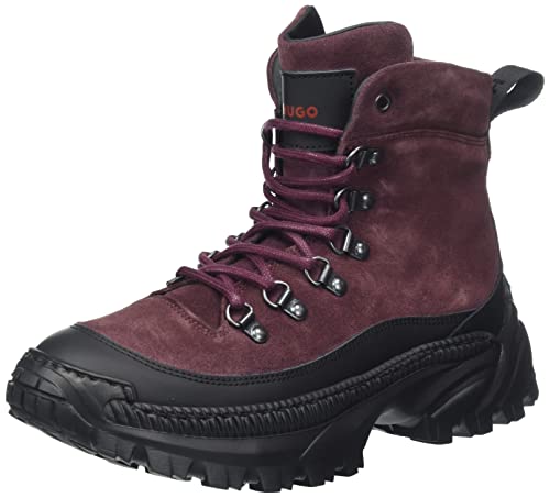 HUGO Damen Jace LaceUpB-Smix Schnürhalbschuhe Dark Brown202 36