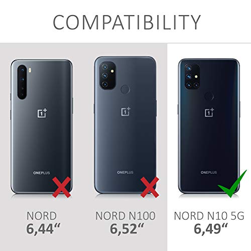Kwmobile Custodia Compatibile con OnePlus Nord N10...