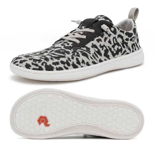 Image of Women Barefoot Wide Toe Box Shoes - Minimalist Barefoot Shoes with | Zero Drop Sole | Dress Slip-ons for Walking