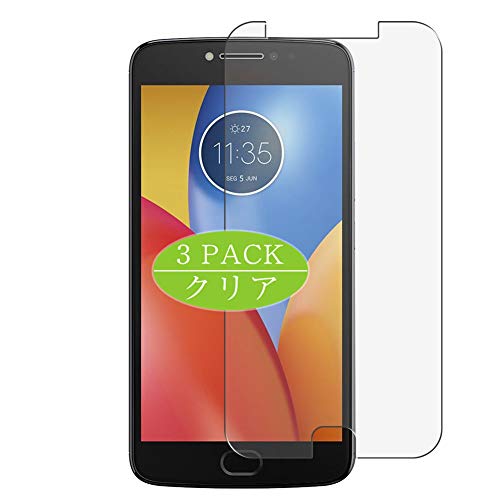 VacFun 3 Piezas Protector de Pantalla, compatible con Motorola Moto E4 XT1766 XT1763, Screen Protector Película Protectora (Not Cristal Templado) NuevaVersión