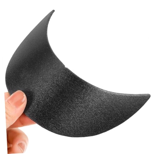 20pcs Boy Girl Hat Accessory Inserts Peaked Cap Visor Liner for Baseball Cap Brim Inserts Hat Shaper for Boys and Girls Making Supplies Black3