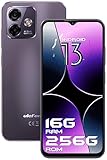 💾💯【16GB RAM+256GB ROM】Smartphone verfügt über 8GB physischen RAM und bietet mit Ulefone RAM-Erweiterungstechnologie zusätzliche 8GB virtuellen RAM,läuft Smartphone reibungslos bei Verarbeitung anspruchsvoller Aufgaben und ermöglicht das gleichzeitige Ausführen mehrerer Apps im Hintergrund.Interne Speicher von 256GB bietet ausreichend Platz für Ihre Daten,und der separate Steckplatz für eine TF-Karte unterstützt eine externe Speichererweiterung von bis zu 256GB.