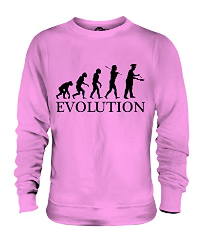 Sweat-Shirt Candymix Chef Cuisinier Évolution Unisexe pour Homme et Femme
