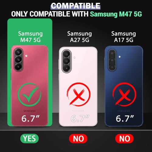 Image of Bintage Back Cover Compatible for Samsung Galaxy M47 5G | Cute 3D Taddy Ball Bear Milk Cake Coffee Silicon Case Full Body & Camera Protection - Black