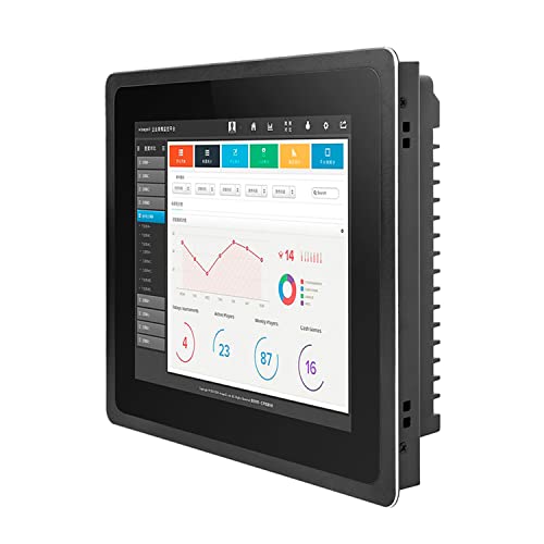 Image of 15.6 Inch Industrial Panel PC Capacitive Touch Screen with WiFi 4GB RAM Win10 (4GB RAM+512GB SSD, Core i7-5500U)