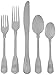 Towle 5192135 London Shell - Juego de cubiertos (45 piezas, acero inoxidable 18/10, servicio para 8)
