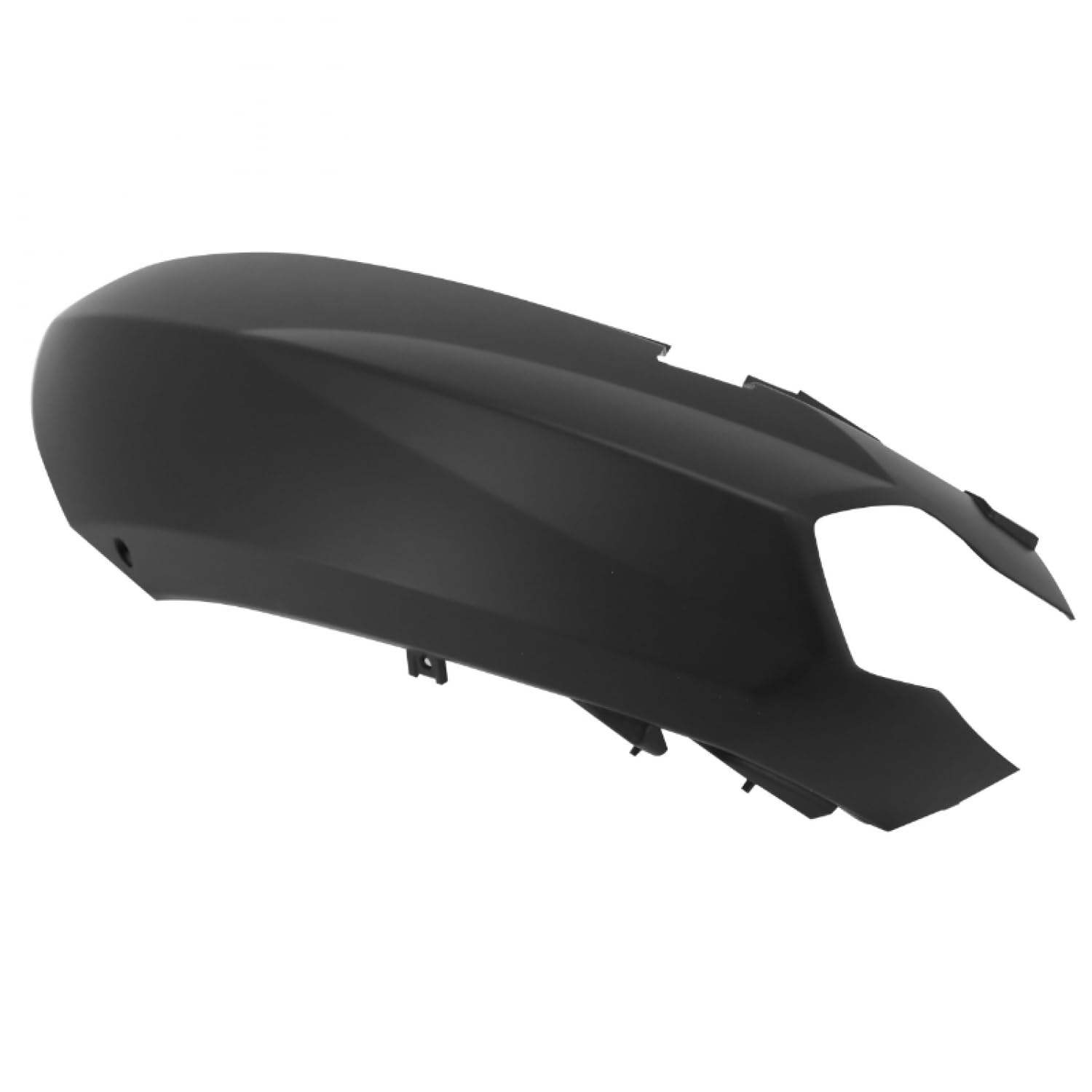 Kit carénage P2R compatible avec Scooter Peugeot 50 Kisbee 2010 à 2017 6 piece/noir mat
