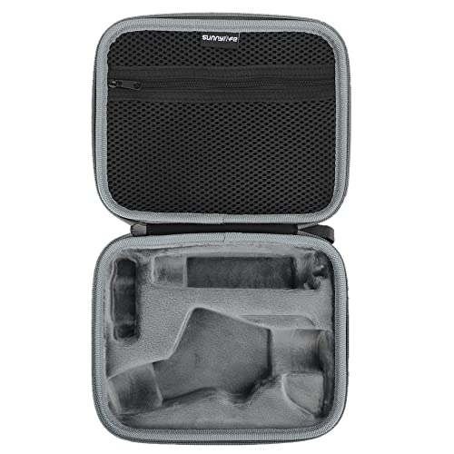 Hensych Hard Shell Storage Bag Portable Travel Carrying Case for Osmo Mobile 6 Gimbal Accessories,Protective Handbag Hold Handheld Stabilizer Tripod/Light Phone Clip/Cable etc - Image 3