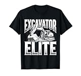 Construction Worker Heavy Equipment Men Boys Tees