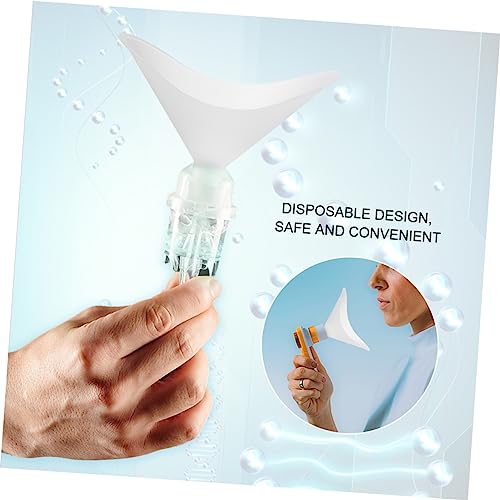 KICHOUSE 50 Pçs Bocal De Espirometria Ferramenta De Teste Pulmonar Exercitadores De Respiração Profu