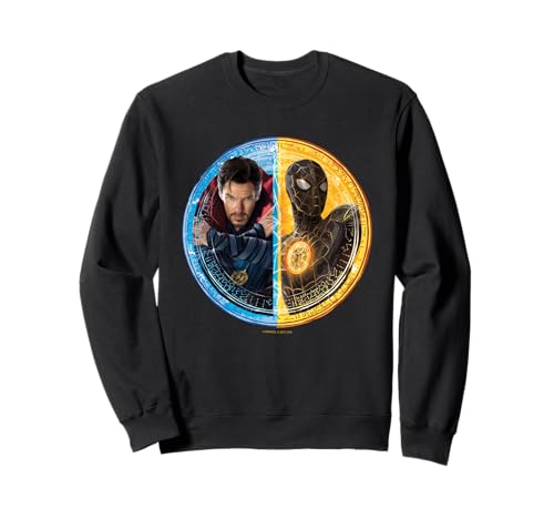 Sweat Marvel Spider-Man No Way Home et Doctor Strange en coton pour fan