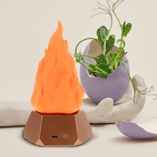 Lampe flamme simulée portable étanche avec modes d'éclairage