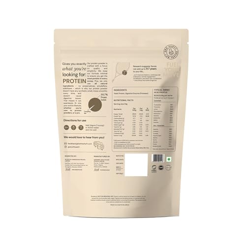 Image of Shyft Fermented Yeast Protein | Unflavoured - 1Kg | 24g Protein | 5.5g BCAA | Easy to Digest | Complete Amino Acid Profile | Just 5 Natural Ingredients | No Chemicals | Vegan Protein | Gut Friendly