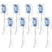 BrightDeal Sensitive Aufsätze Kompatibel mit Philips Sonicare Ersatzbürsten, 8er Sanfte zahnbürstenaufsatz Kompatibel mit Philips Sonicare Elektrische Zahnbürste, Weiß
