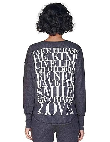 SUNDRY Thermal Drapey Long Sleeve Off-White2