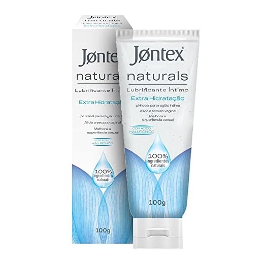 Jontex Naturals - Gel Lubrificante Íntimo natural - Extra Hidratação - 100g c/Ác. Hialurônico