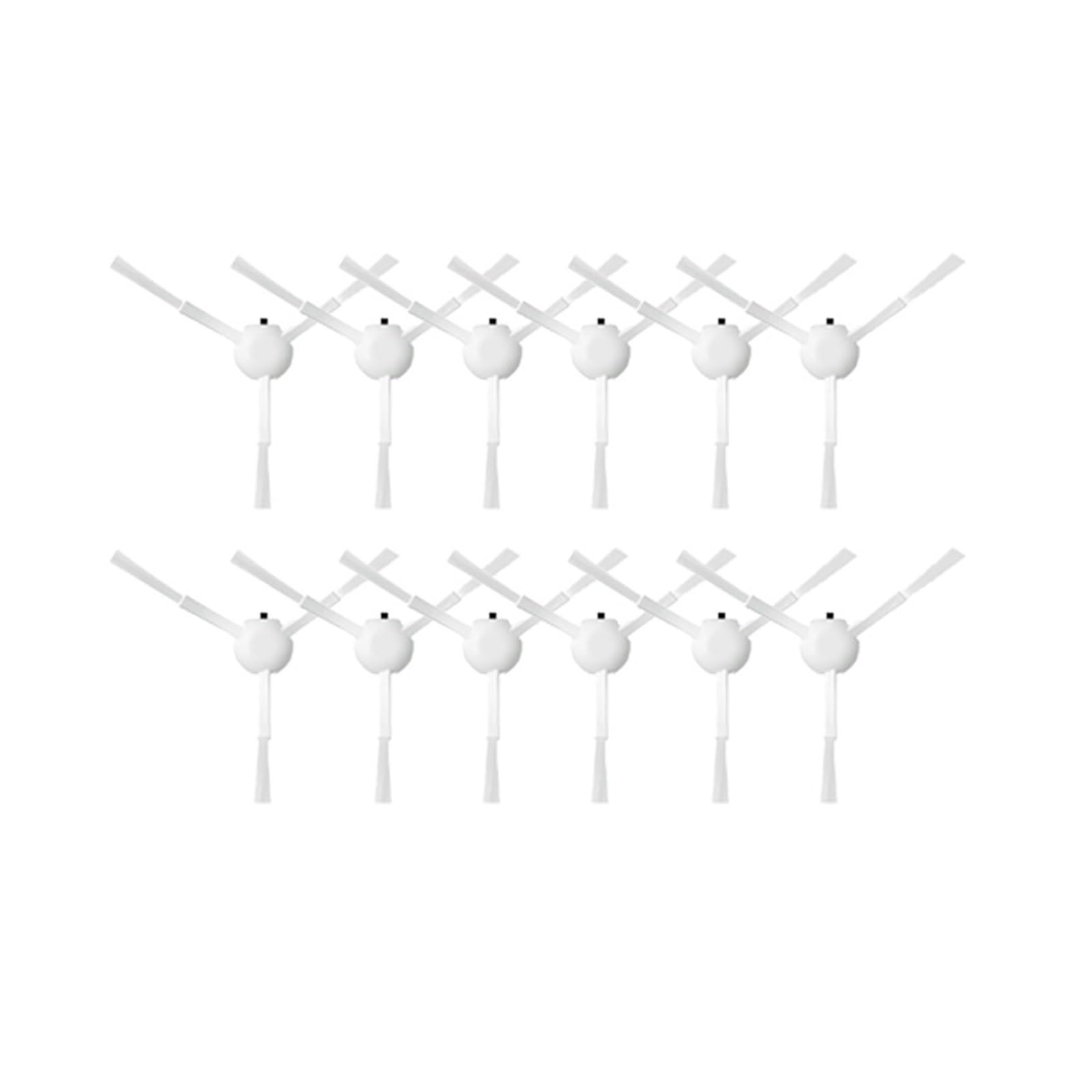 Kicici Compatible With Xiaomi Mijia Robot Vacuum Mop 3S B108CN Vacuum Cleaner Parts Main Side Brush Hepa Filter Mop Pad Replacement Accessories(12pcs)