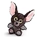 NICI Doudou-Peluche GLUBSCHIS Chauve-Souris Baako 15cm, avec des Grands Yeux Scintillants, 45552, No Color