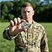 250th Anniversary U.S. Armed Forces Commemorative Coin - Patriotic Military Collectible with Engraved Service Branch Insignia，Patriotic Marine Corps Collectible (Army)