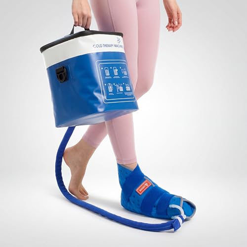Image of Cold Therapy Ice Machine for Foot After Surgery with Foot-Specific Pad