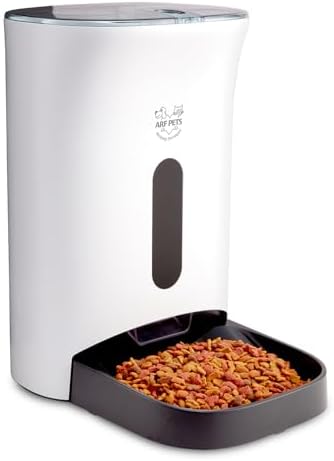 Arf Pets Automatic Pet Feeder Food Dispenser for Dogs, Cats & Sma...
