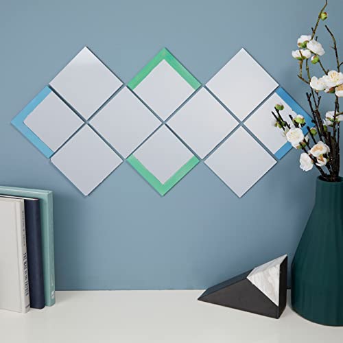 Bright Creations CRDIY 50 Pack Square Glass Mirror Tiles thumb #5