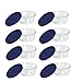 Amazon.com: Pyrex Storage 4-Cup Round Dish with Dark Blue Plastic Cover ...