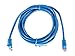 Monoprice 7FT 24AWG Cat5e 350MHz UTP Ethernet Bare Copper Network Cable - Blue