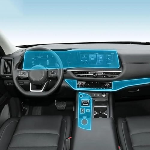 Film PPF Nissan Pathfinder 2024 protection TPU console centrale
