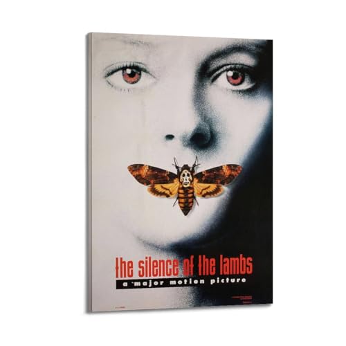 YWROLERYRY The Silence of the Lambs (2) Poster estetici da