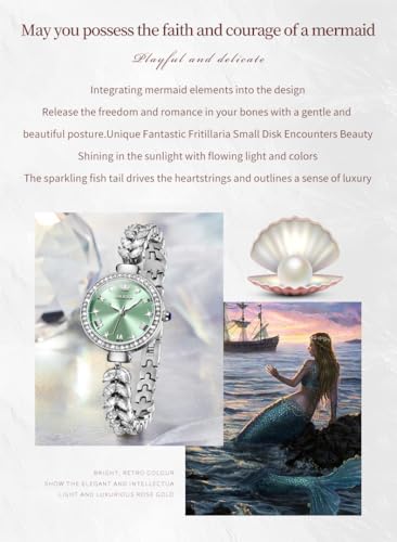 Image of OLEVS Diamond Watch for Women Luxury Dress Rose Gold Bracelet Casual Elegant Waterproof Date Ladies Quartz Wrist Watches