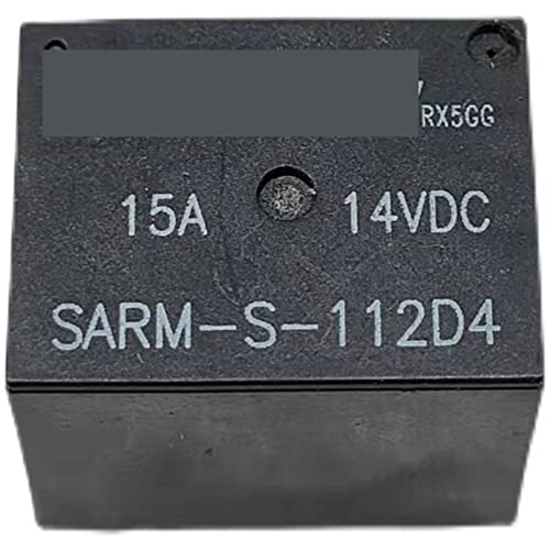 Relés SARM-S-112D4 12V soluciona cortes de corriente en sistemas de 15A 5PIN