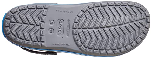 Image of Crocs Crocband Charcoal /Ocean Clog-(11016-07W)-4 UK Men / 5 UK Women (M5W7)