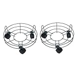 Plateau pour pots de fleurs en : est suffisamment grand pour contenir jardinières ou pots de fleurs grands et lourds et déplacer dans votre maison, plateau pour jardinières en